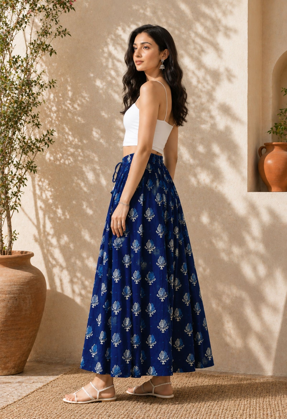 Indi Block Skirt
