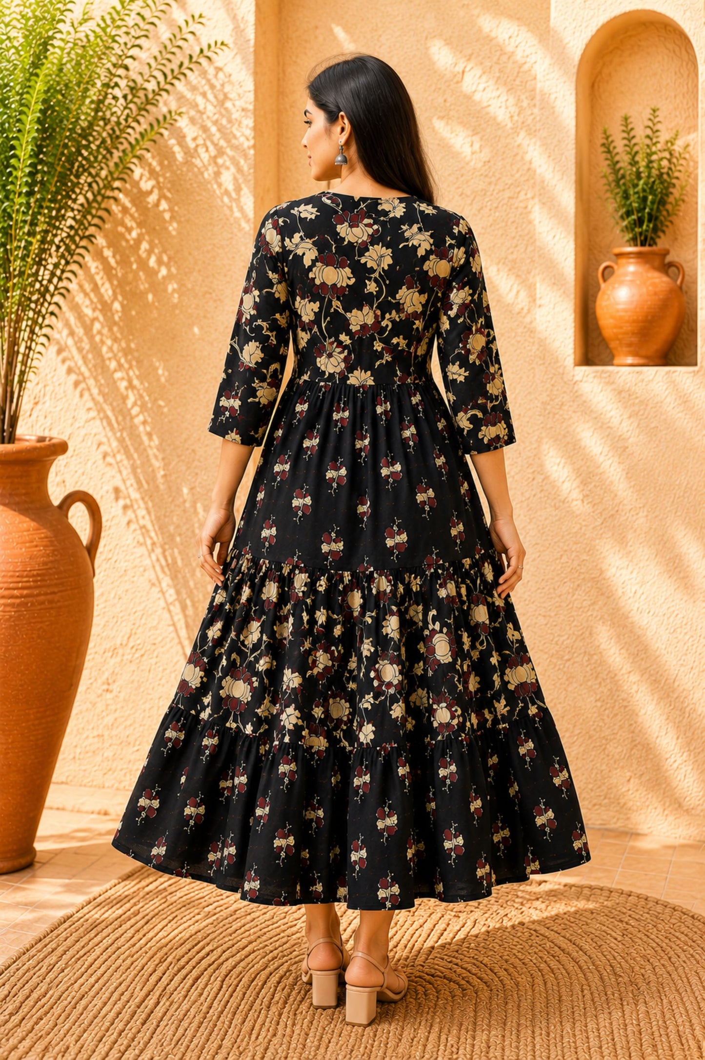 Kalamkari Craft Dress