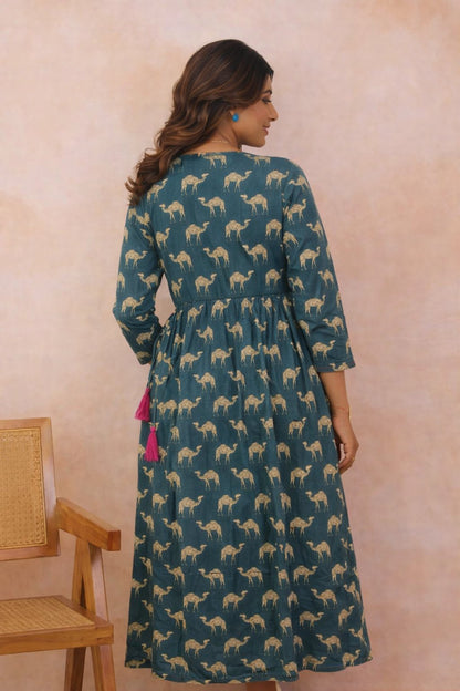 Teal Oasis Dress