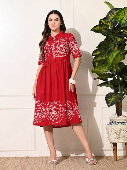 Red Wine Dress