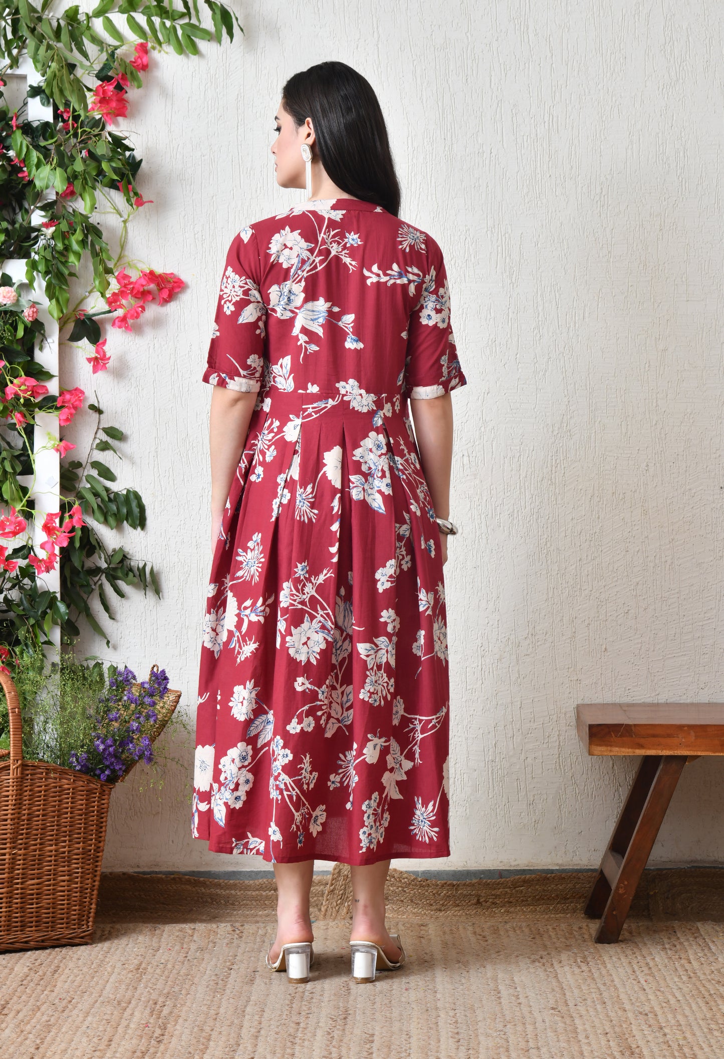 Crimson Fall Dress