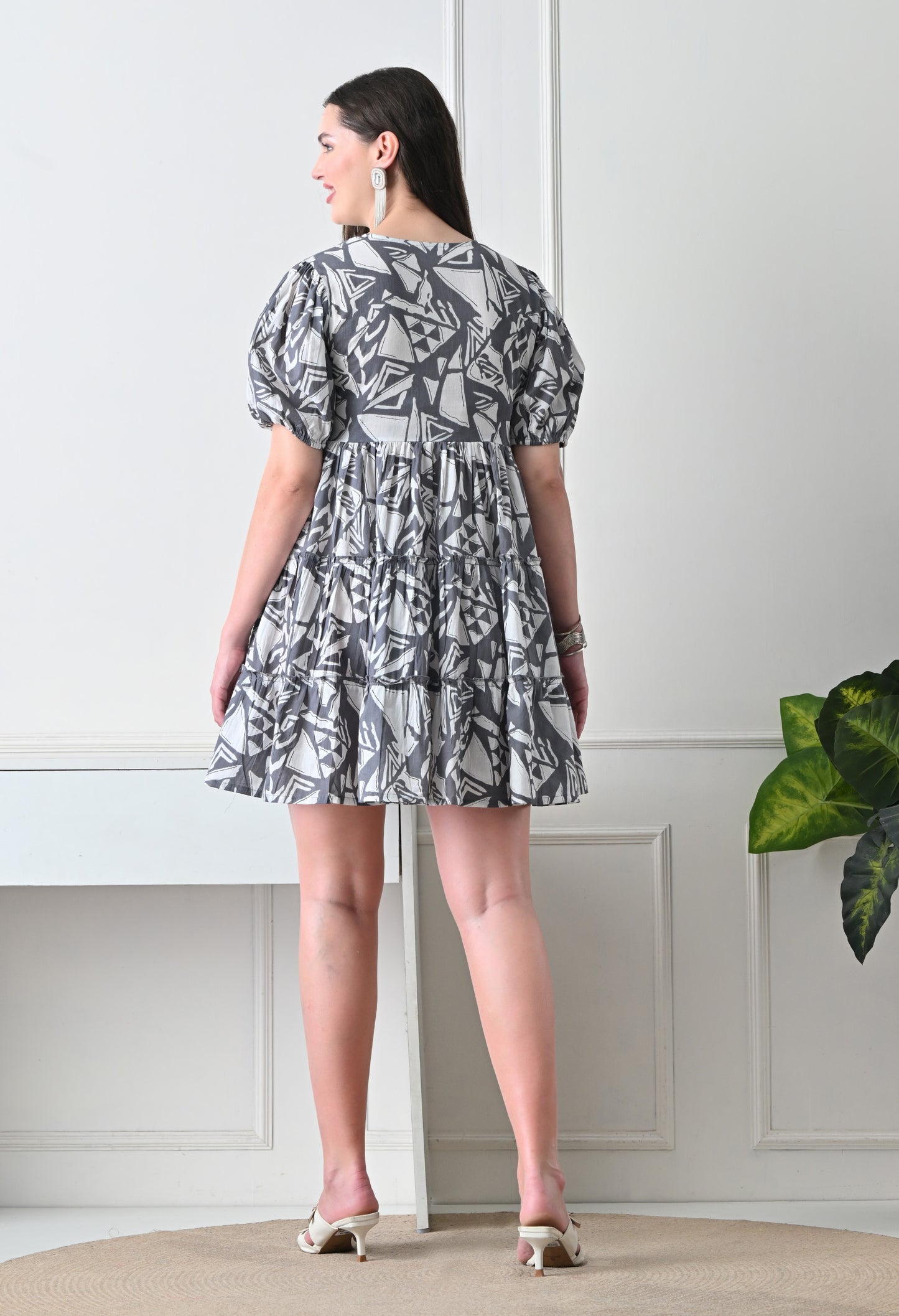 Electric Flare Dress