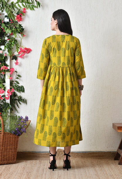 Green Grass dress