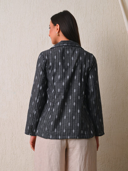 Ikat Woven Jacket