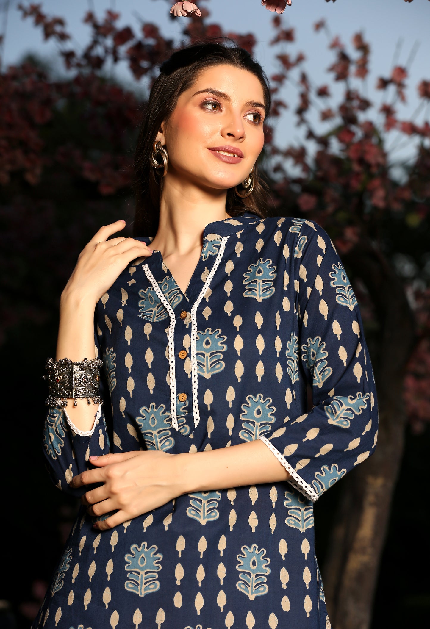 Indigo Jaipur Block Tunic