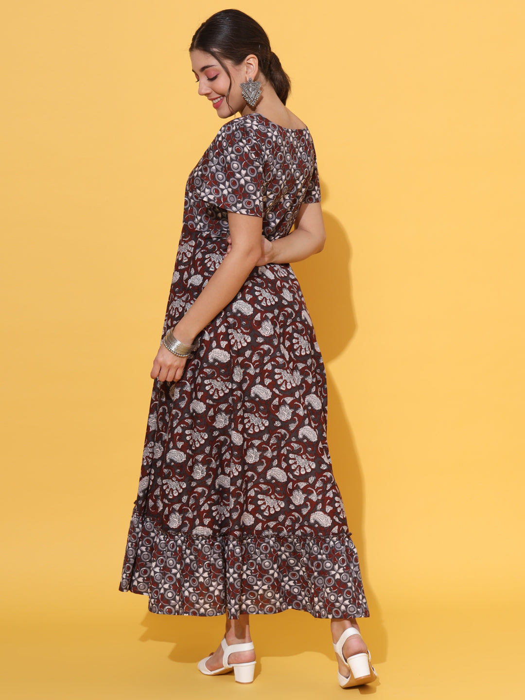 Ajrak Cotton Dress