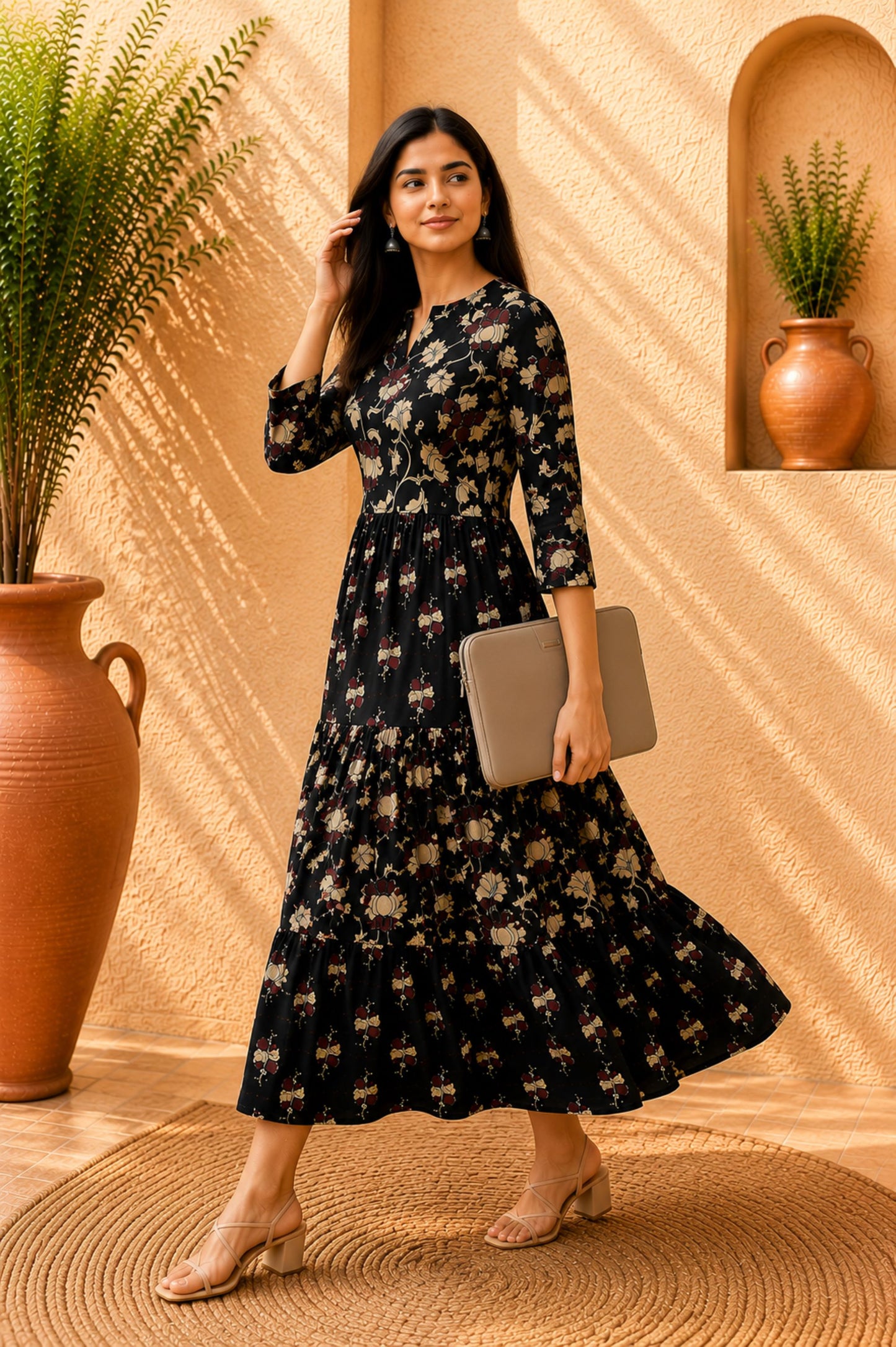 Kalamkari Craft Dress