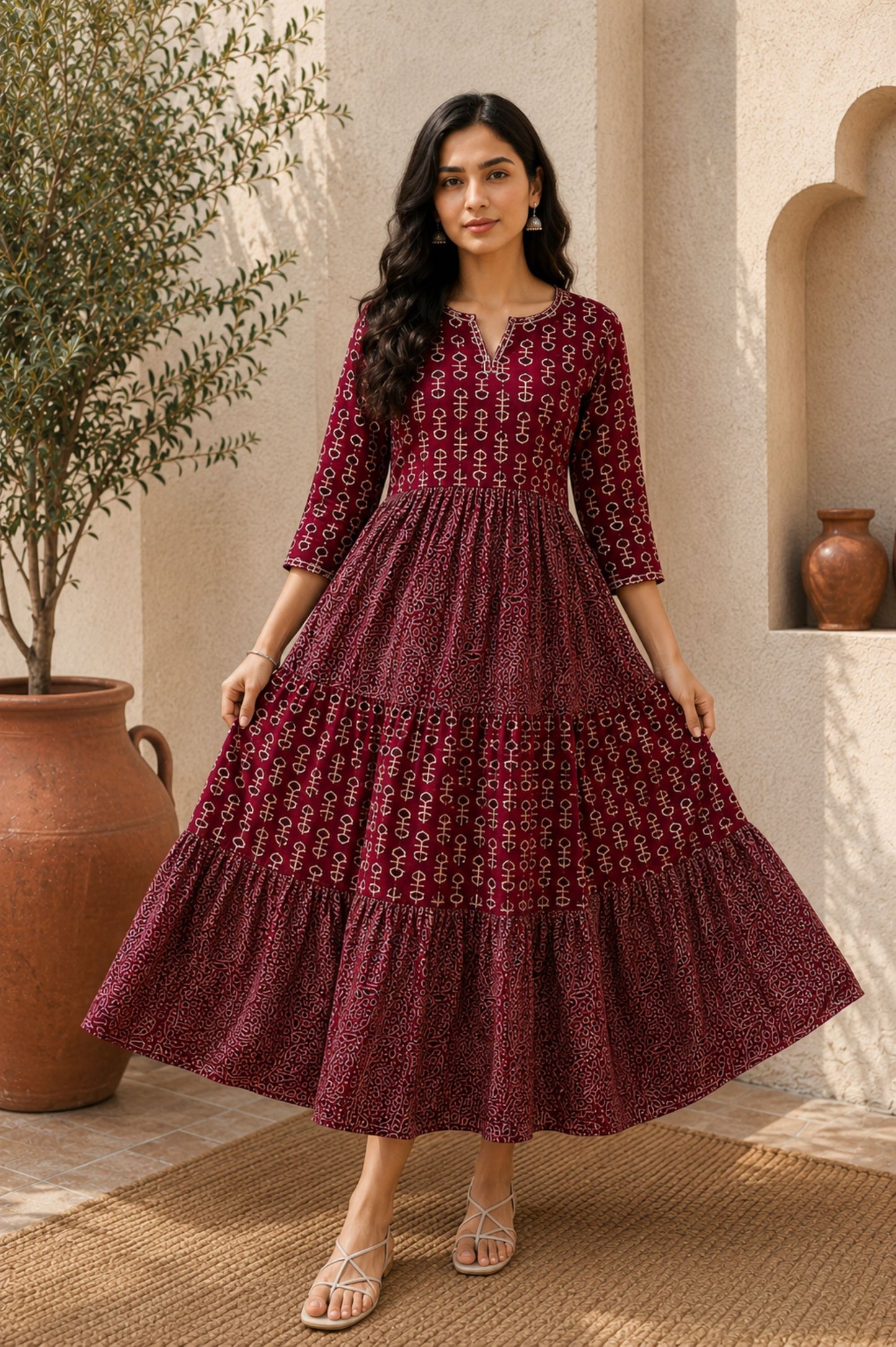 Heritage Flare Dress