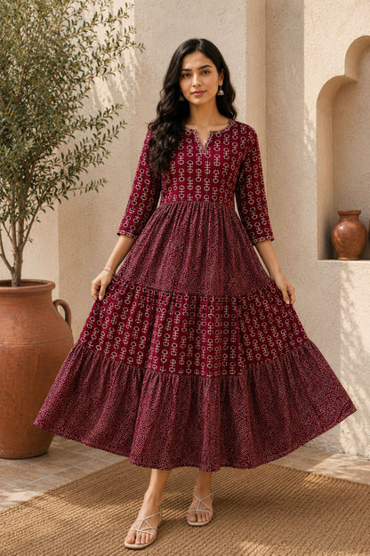 Heritage Flare Dress