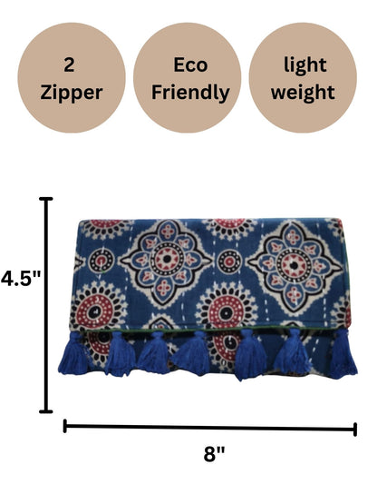 Indigo Lucky Purse