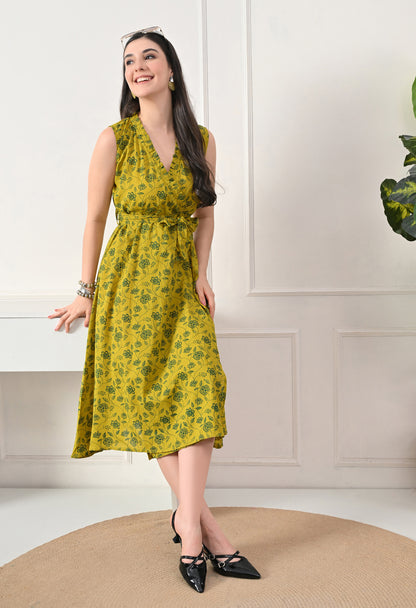 Cottage Wrap Dress