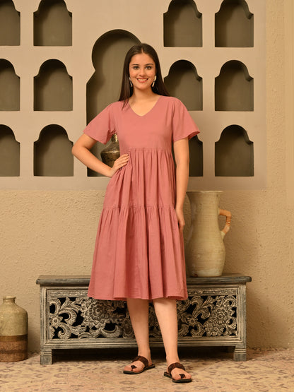 Lilac Breezy Dress