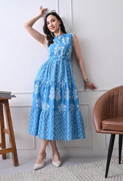 Aqua Wave Dress