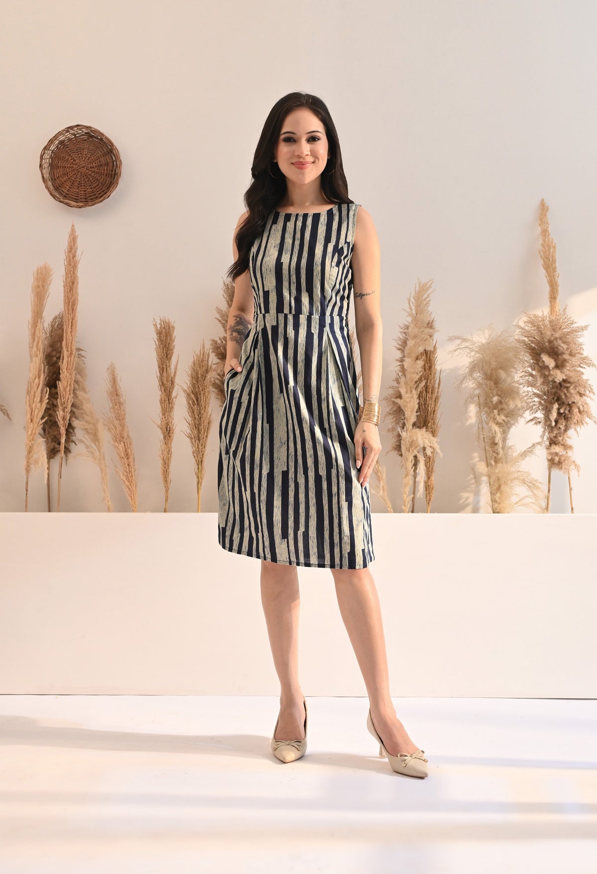 Abstarct Shift Dress