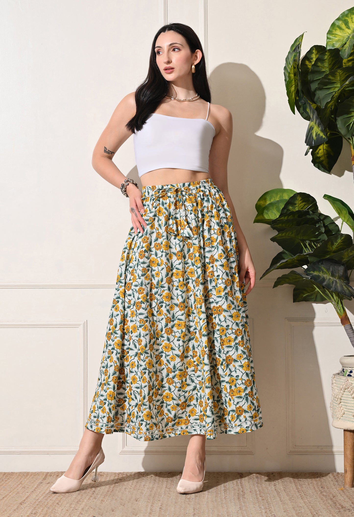 Floral Whisper Skirt