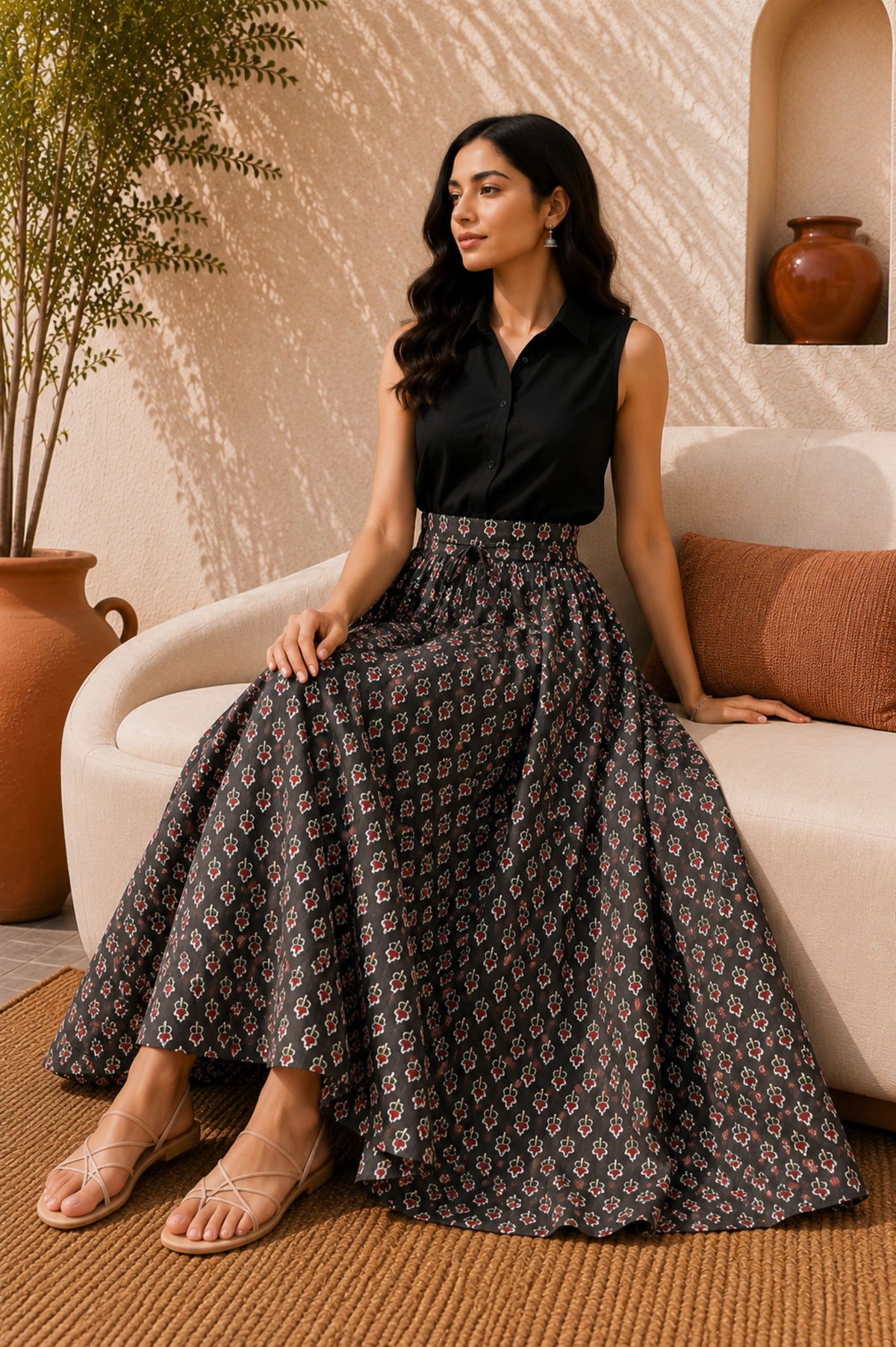 Earthy Hues Skirt