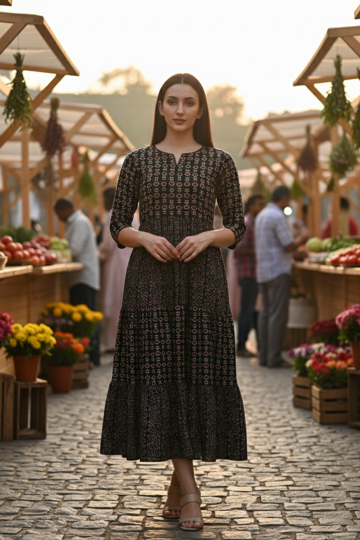 Heritage Flare Dress