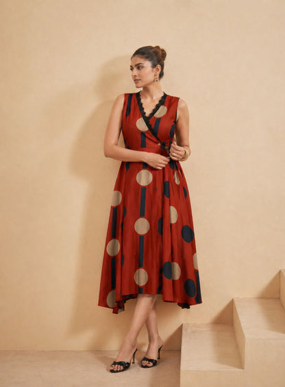 Truffle Wrap Dress