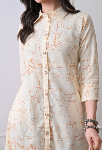 Drama Shirt Dress