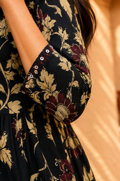 Kalamkari Craft Dress
