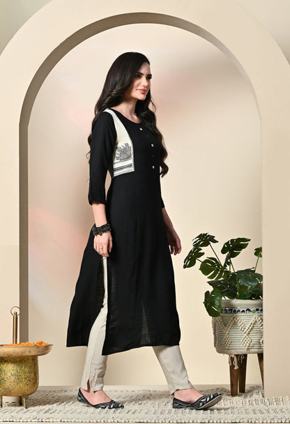 Night Queen Digital Kurta