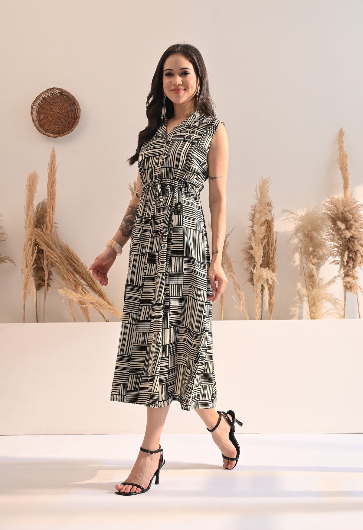 Mono Fit Dress
