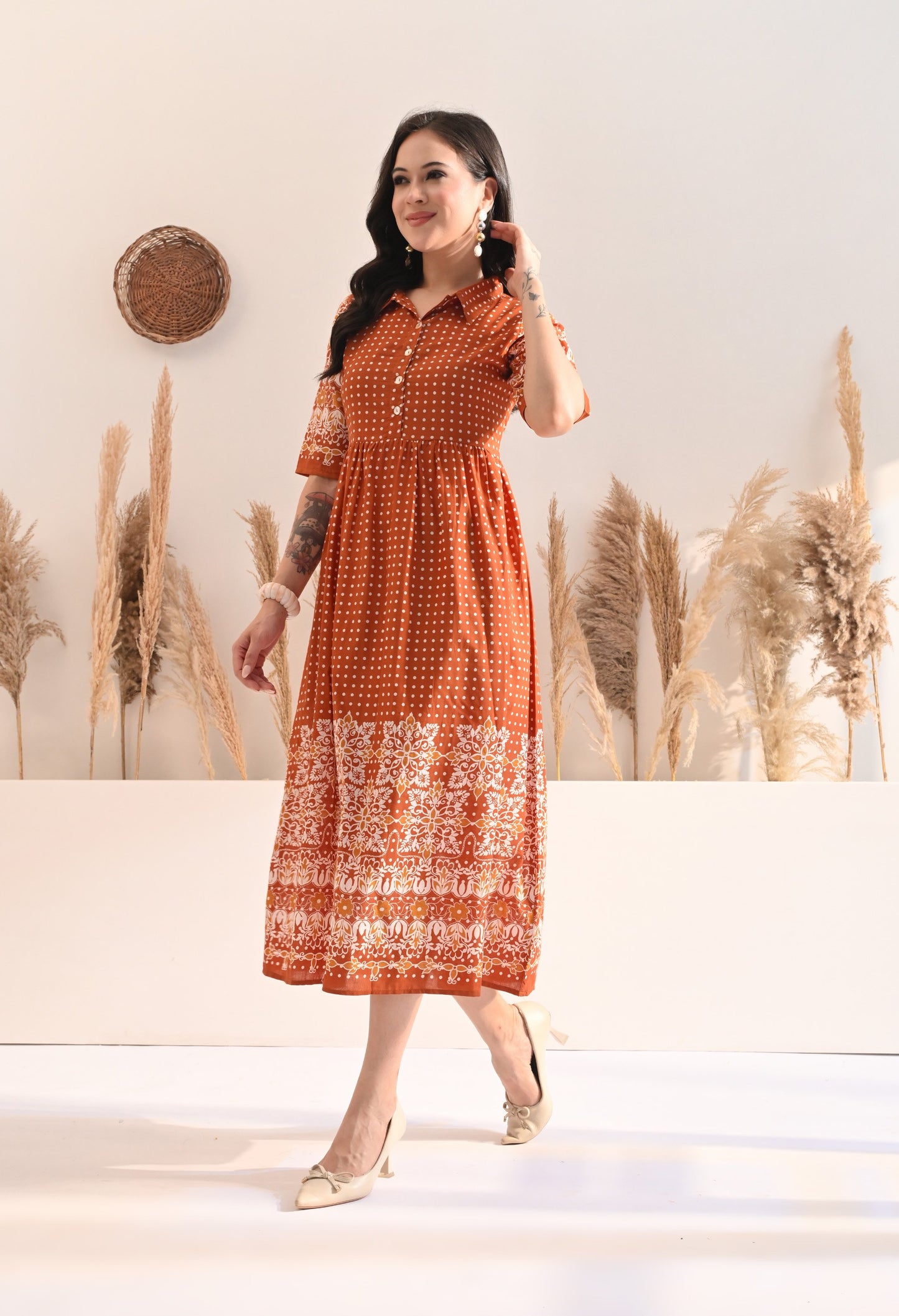 Kahwa Shirt Dress