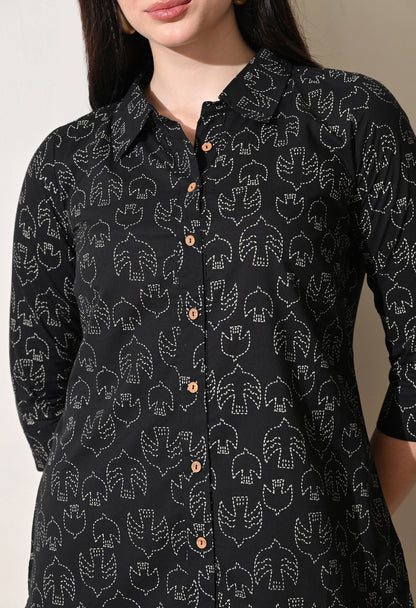 Black High Low Shirt