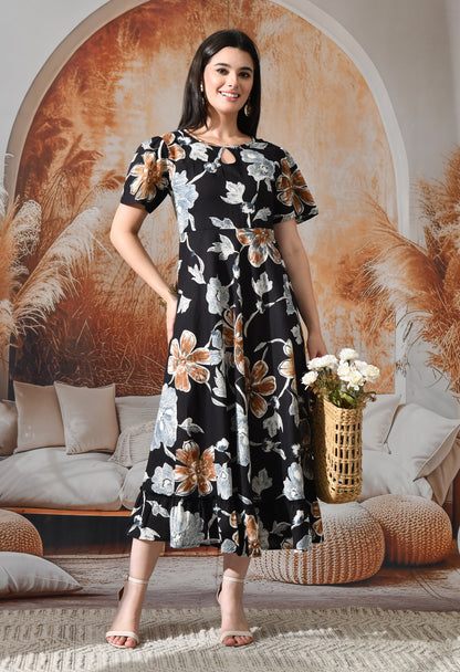 Jade Black Maxi