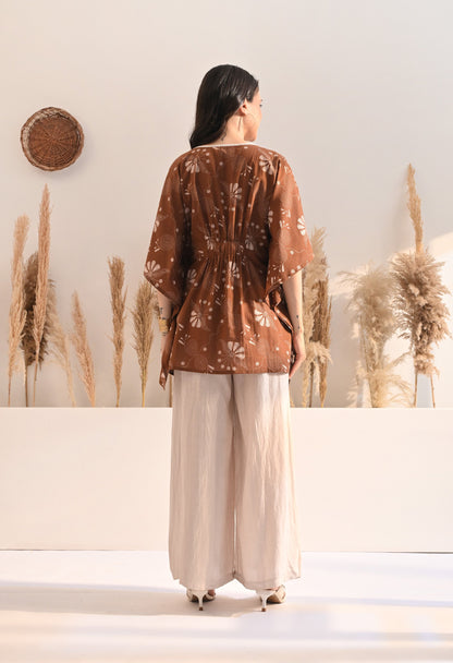 Cinnamon Kaftan Top