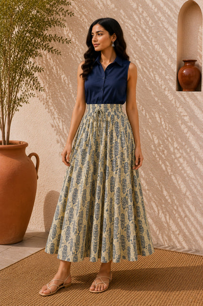 Gulbagh Skirt