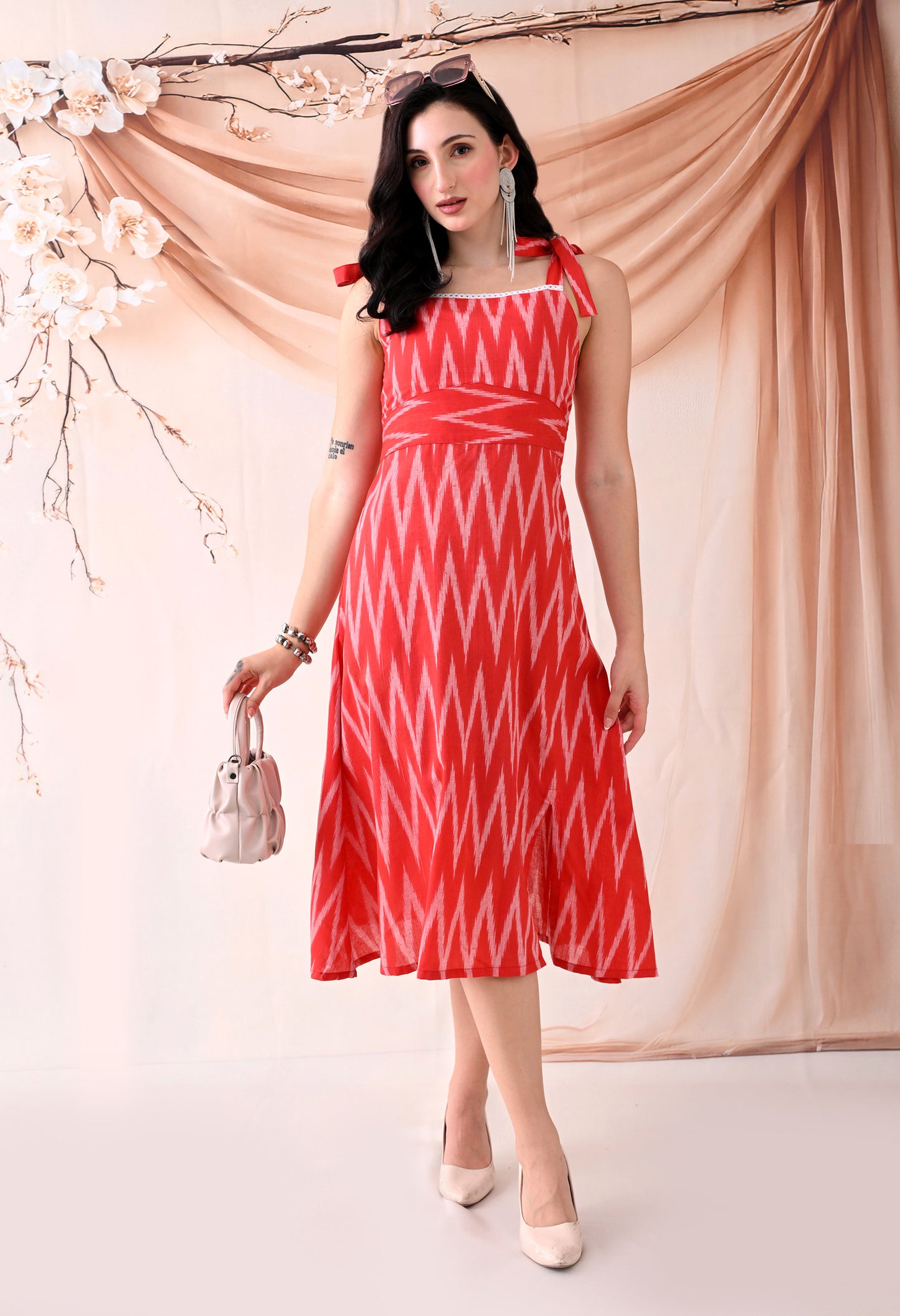 Artisanal Poppy Dress