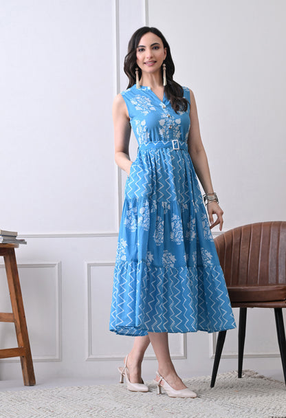 Aqua Wave Dress