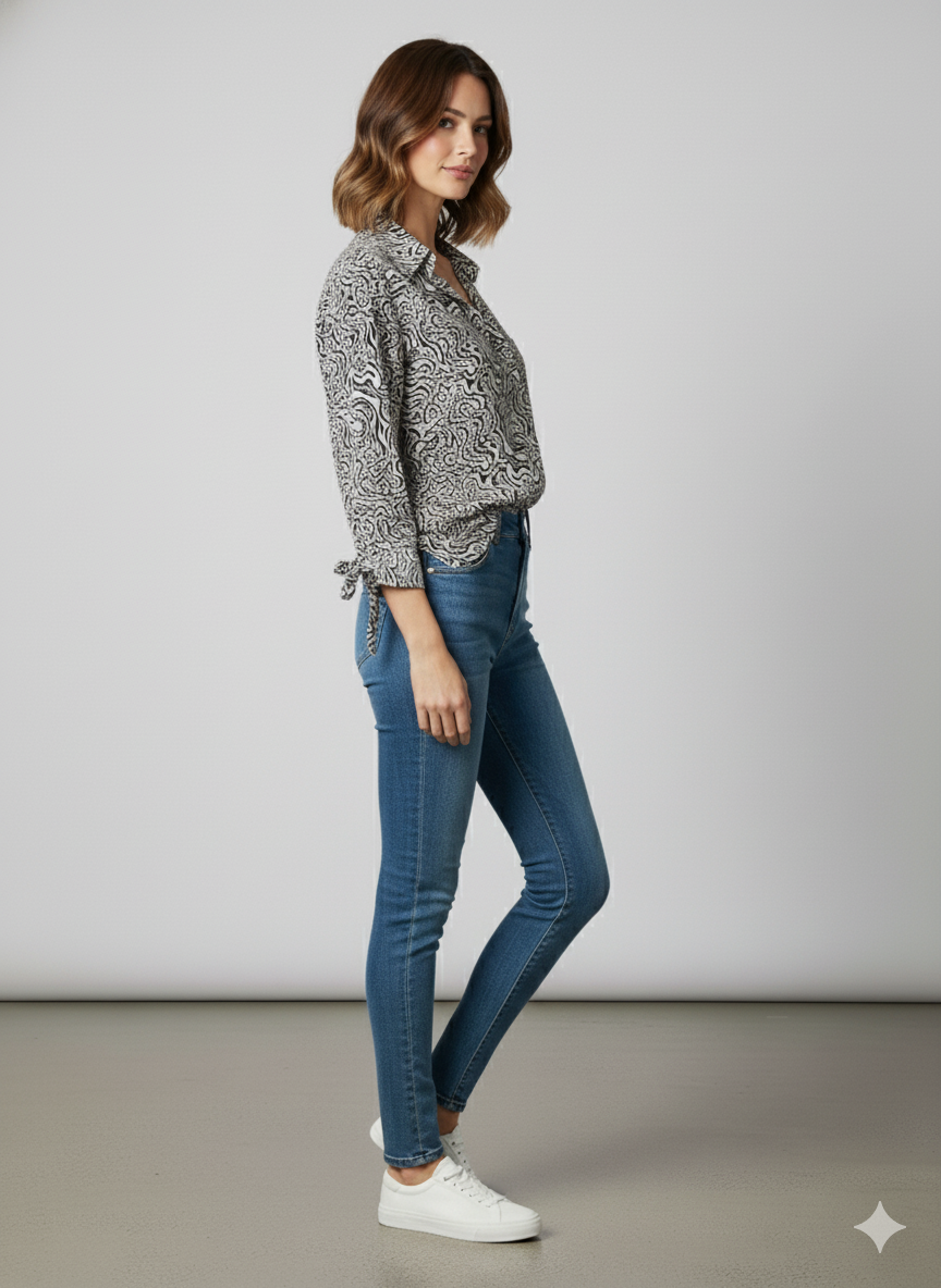 Abstract Ocean Shirt