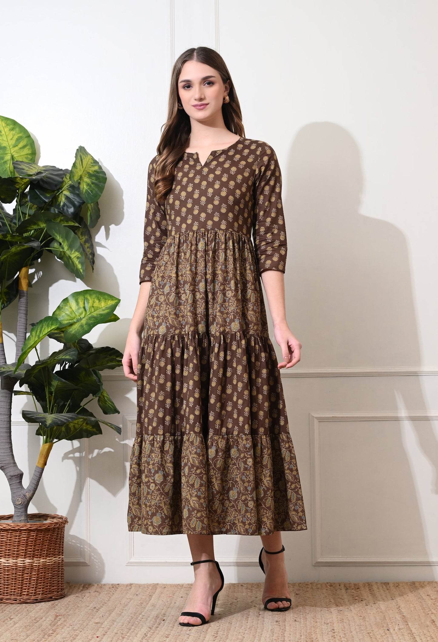 Brunt Ajrak Dress