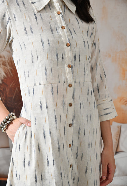 Elegent Shirt Dress