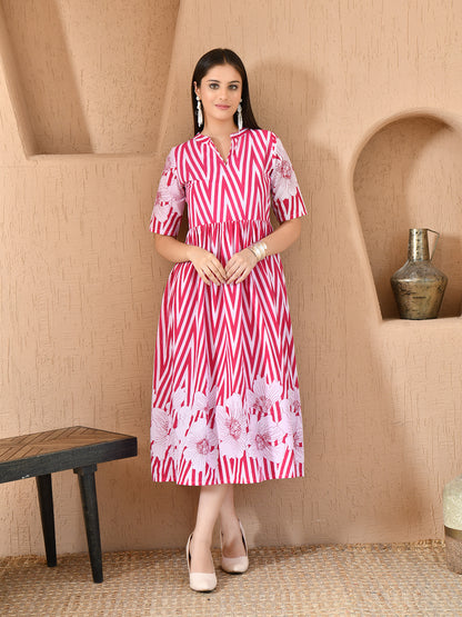 Fusion Flower Dress