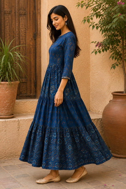Artisanal Flare Dress