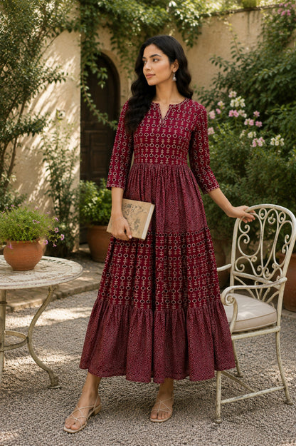 Heritage Flare Dress