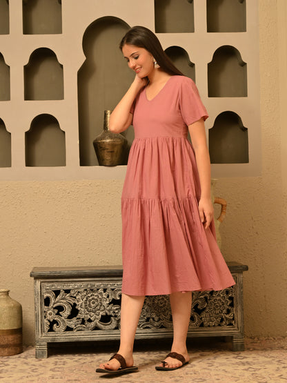 Lilac Breezy Dress