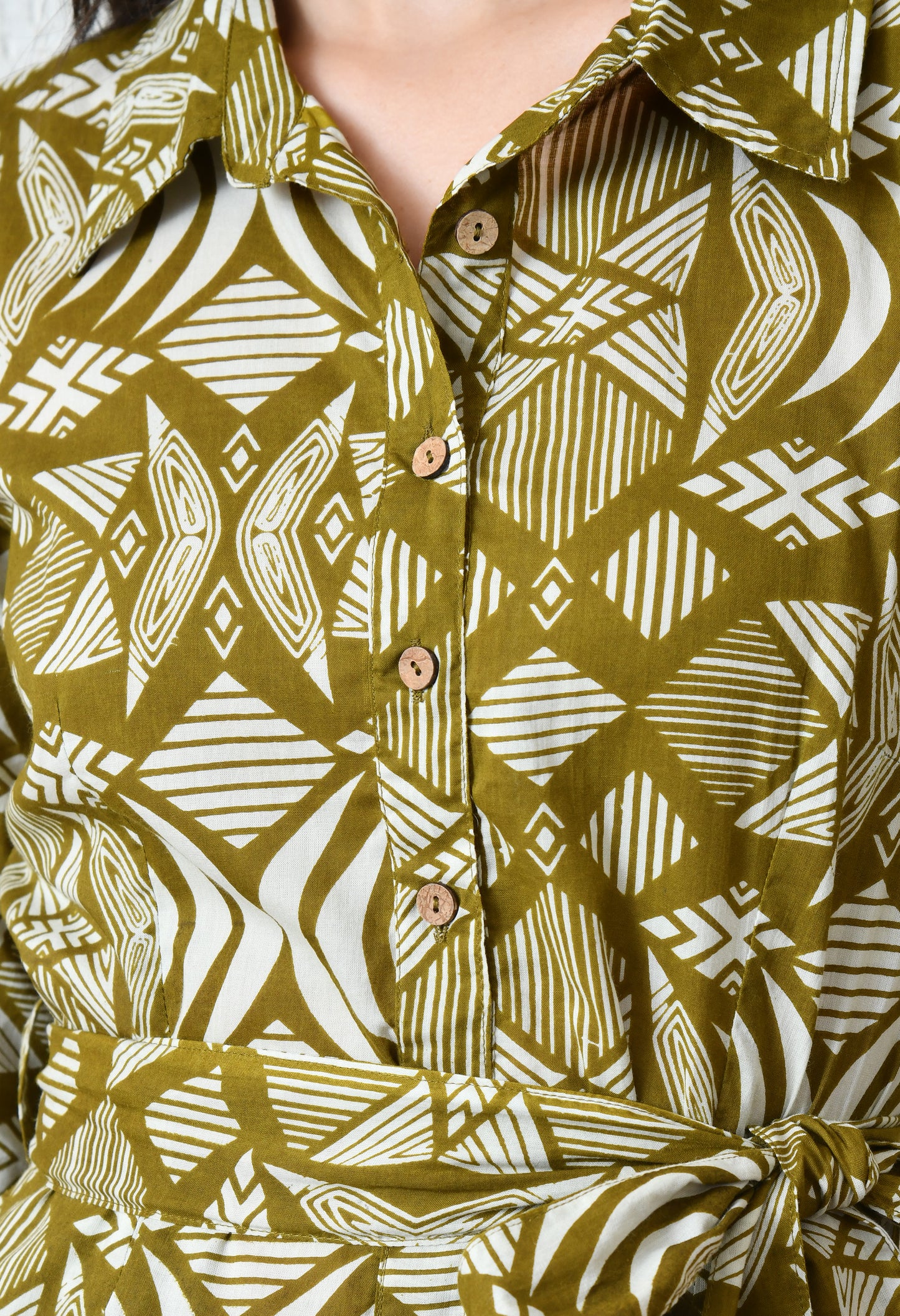 Boho Shirt Dress