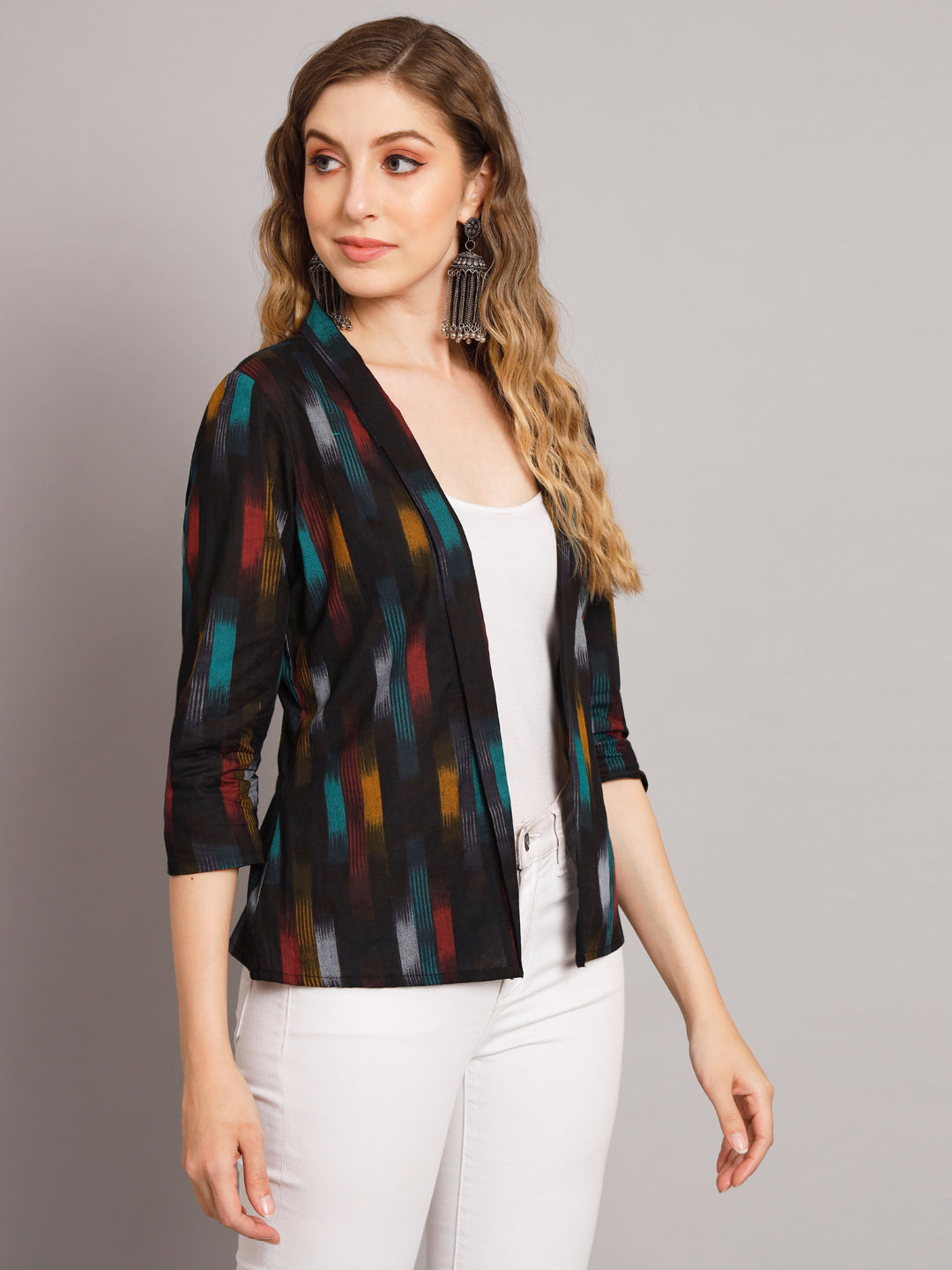 Ikat Color Shrug