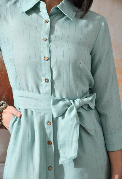 Liniar Handloom Shirt