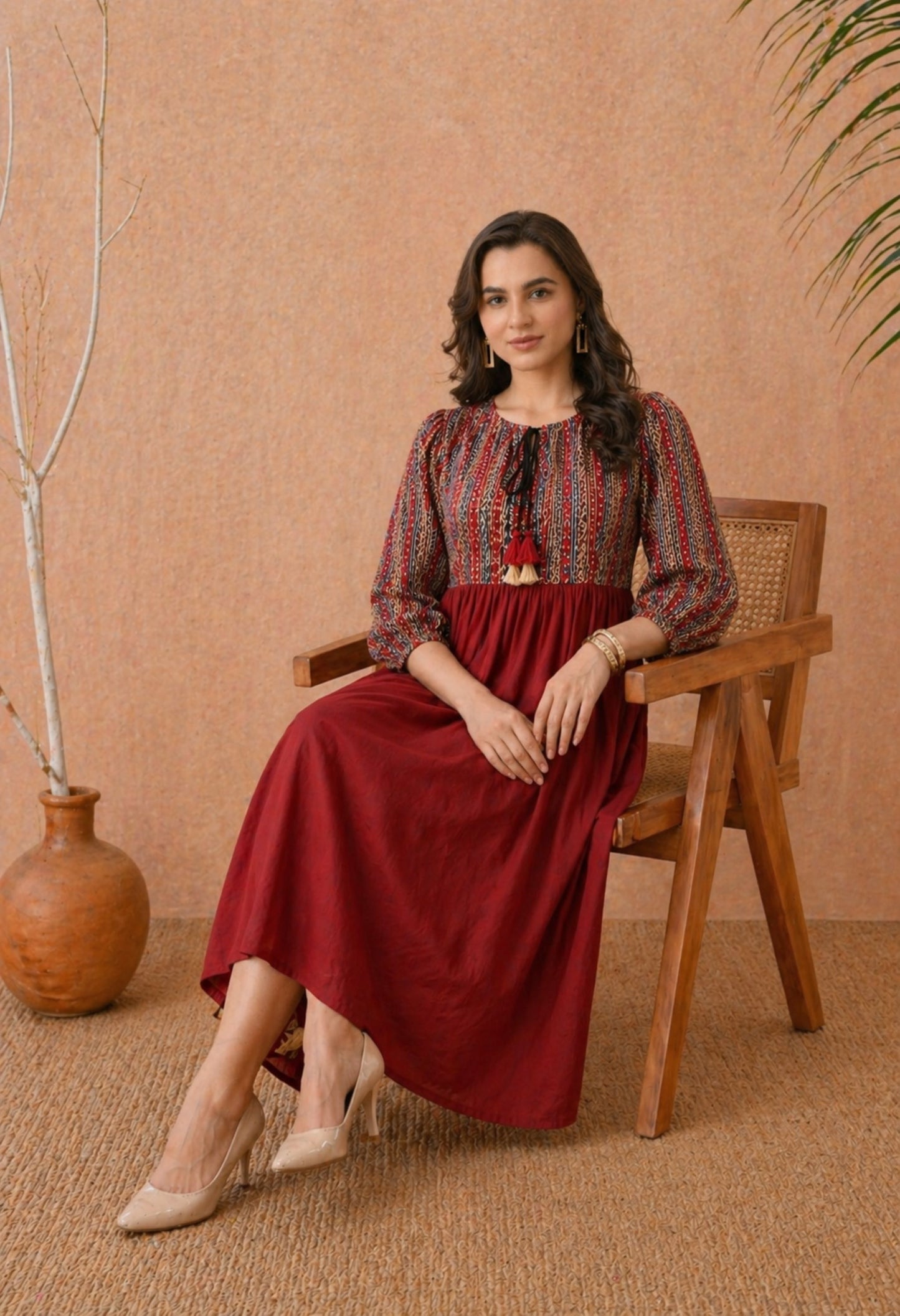 Geru Haveli Dress