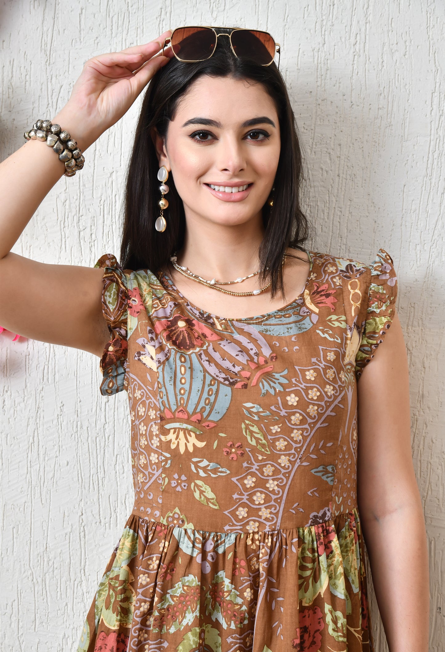 Pattern Play Dress