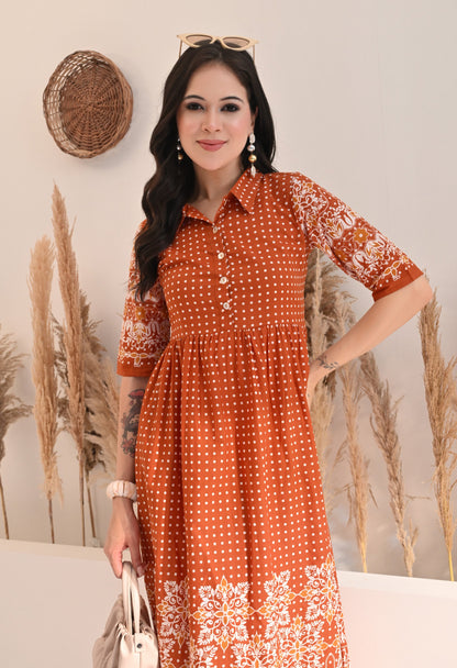 Kahwa Shirt Dress