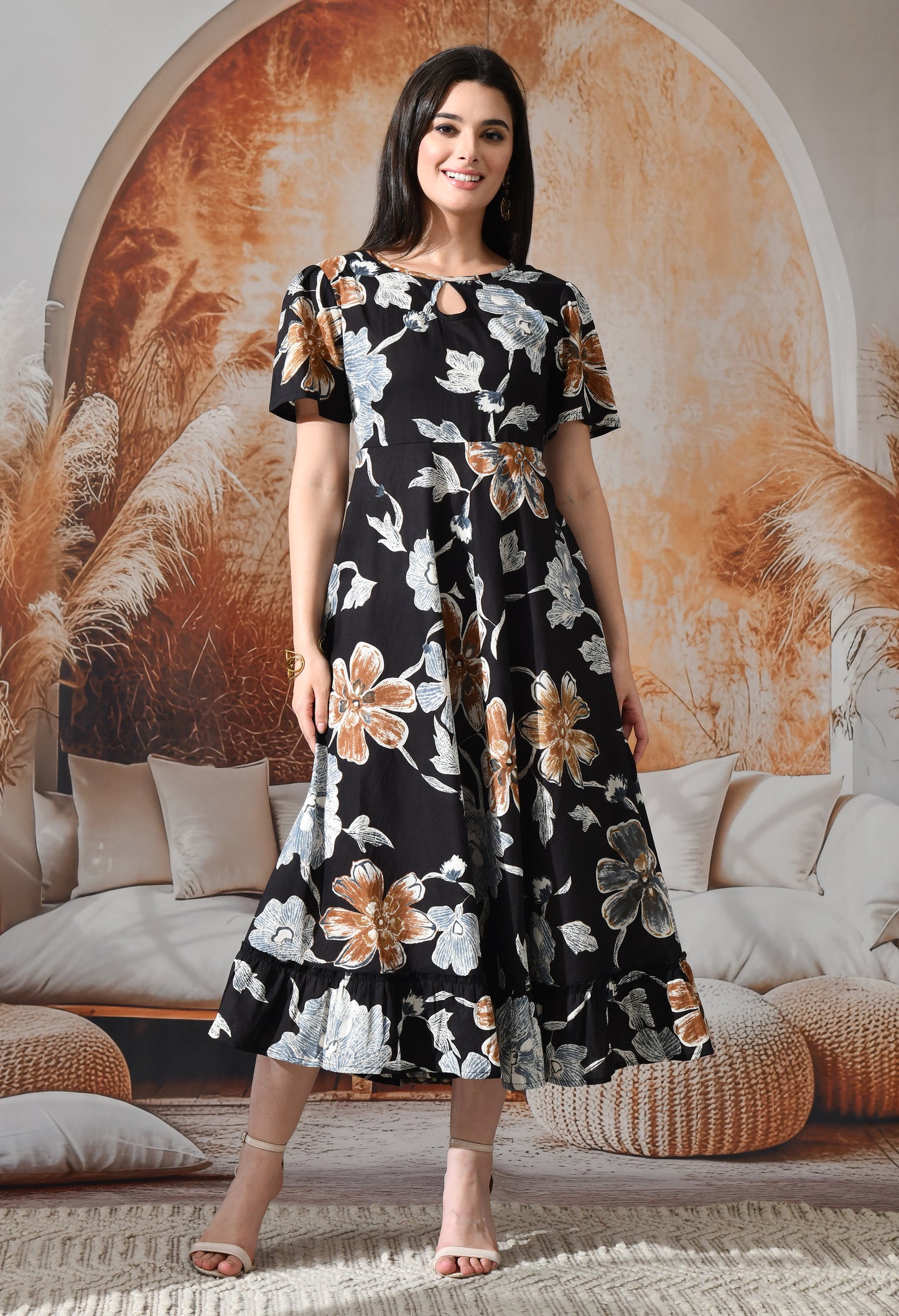 Jade Black Maxi