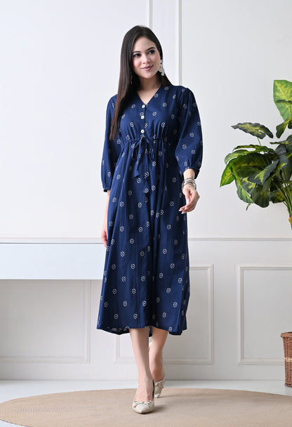 Cinched Waist Dress
