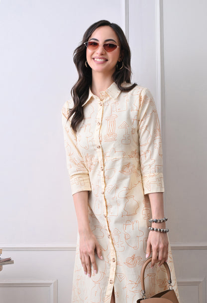 Drama Shirt Dress