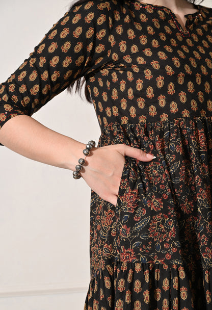 Artisanal Flare Dress